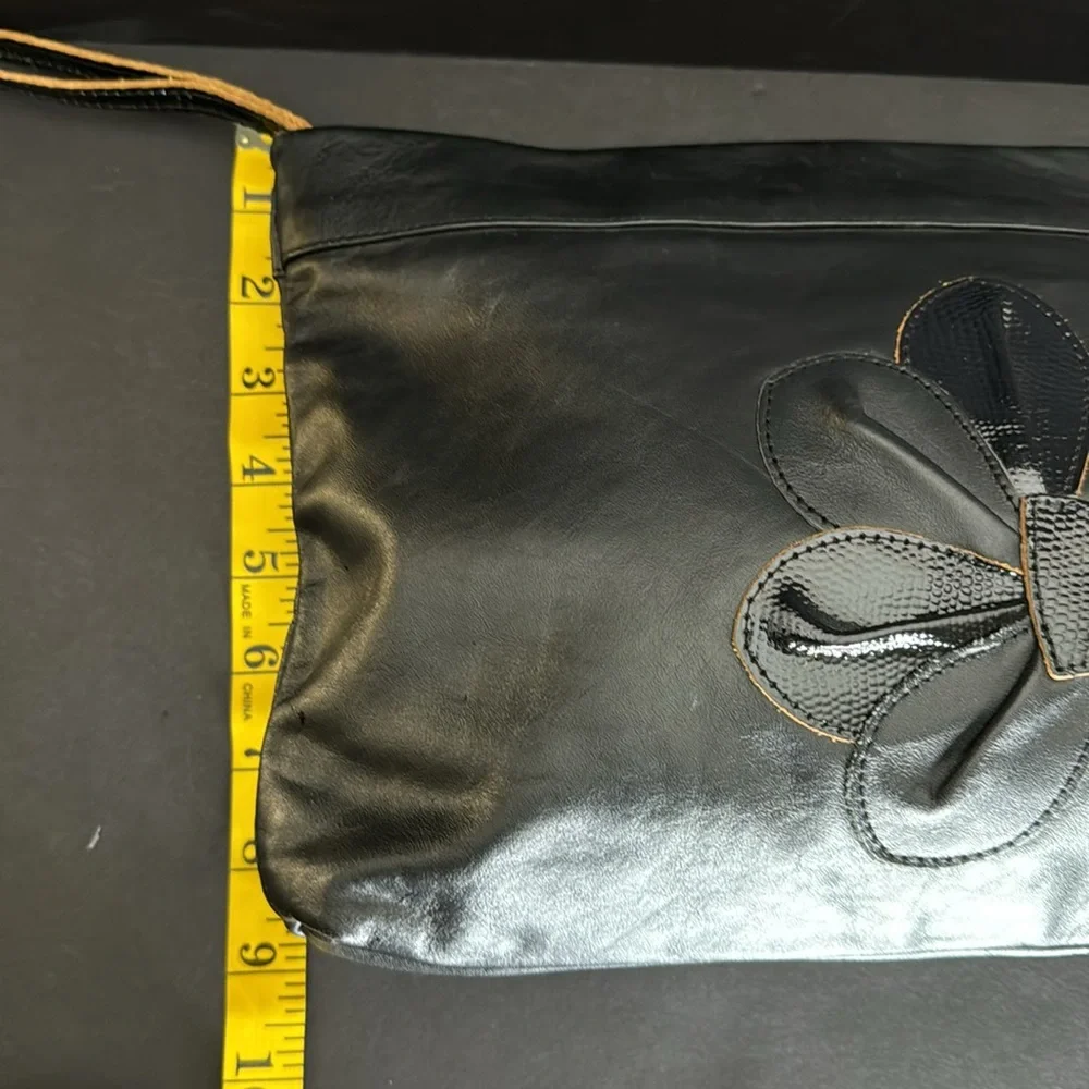 Crouch & Fitzgerald Leather Clutch Bag
